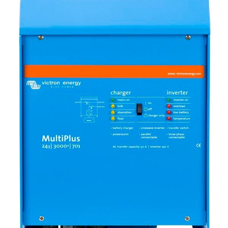 MULTIPLUS 24V/3000VA/70A-50A