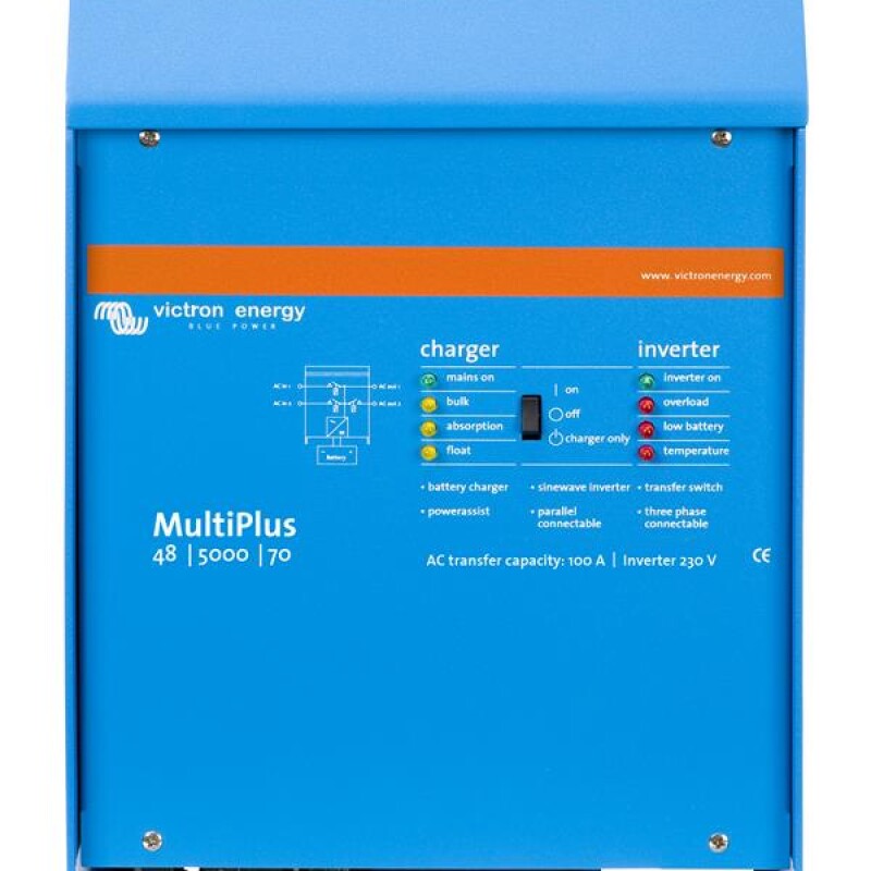 MultiPlus 48V/5000VA/70A-100A İnverter/Charger