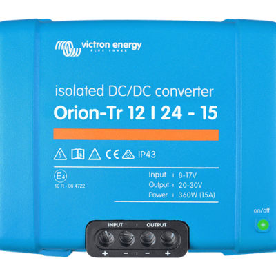 ORION-TR 12/24-15A (360W) İZOLELİ KONVERTÖR