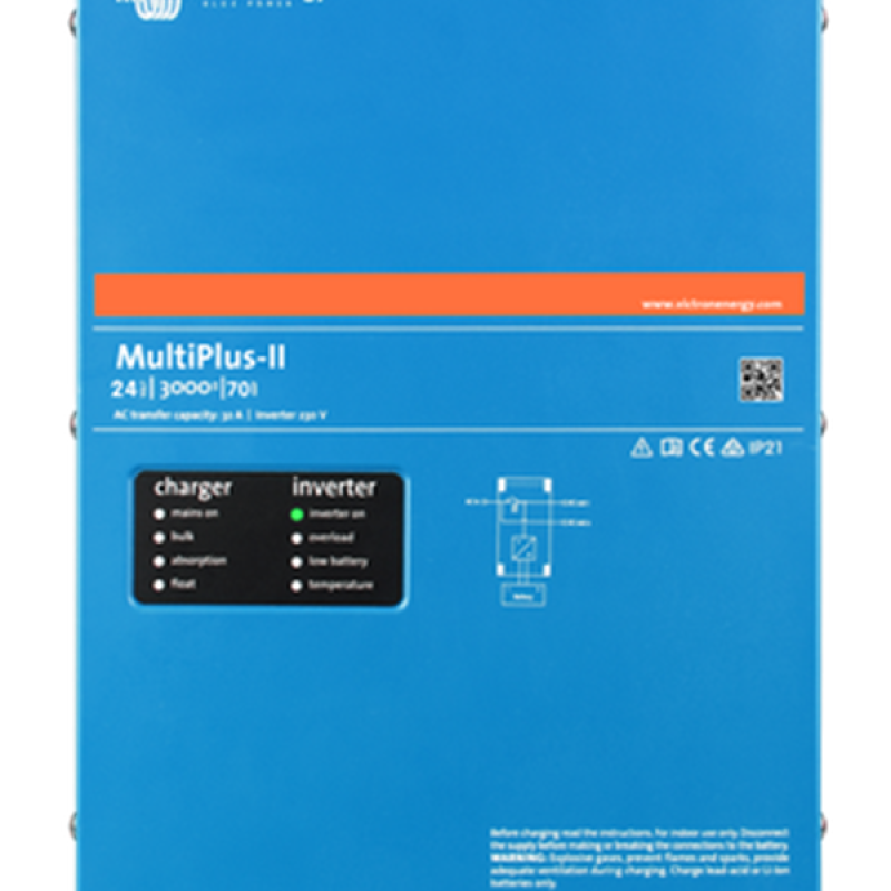 MULTIPLUS II 24/3000/70-32 230V KOMBİ İNVERTÖR/REDRESÖR