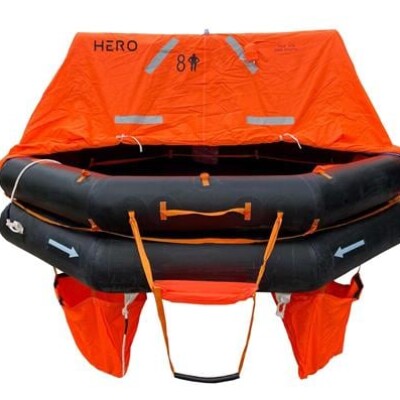 Hero Yacht SOLAS -A Paket- 8 Kişilik Can Salı, Konteyner