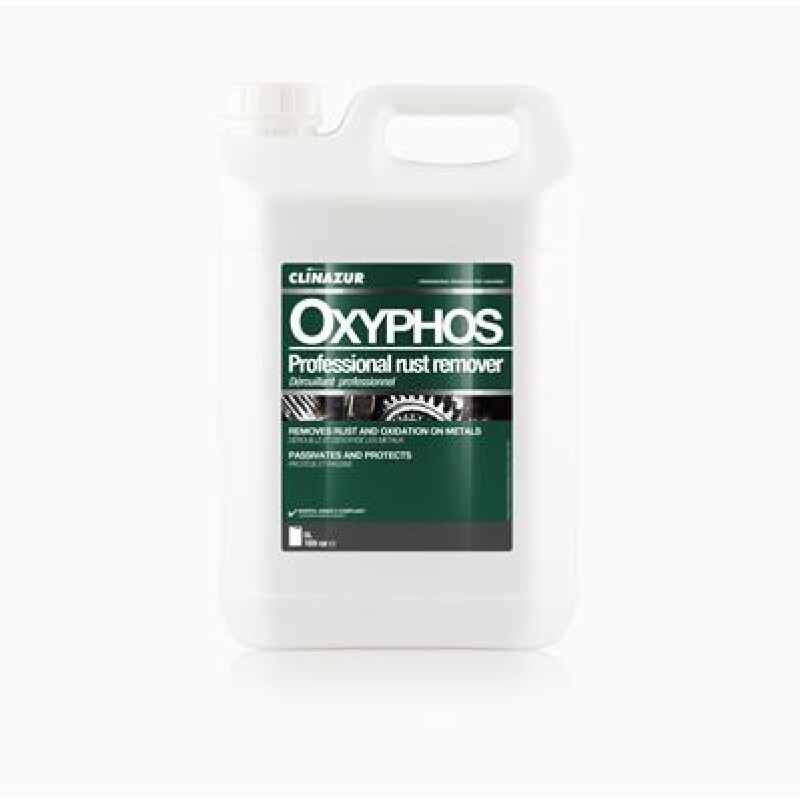 Clin Azur Oxyphos Fosforik Asit Pas Lekesi Çözücü 5 Litre