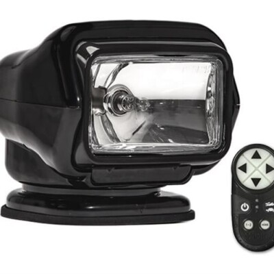 Golight Stryker ST Kablosuz Projektör, 12V, Siyah