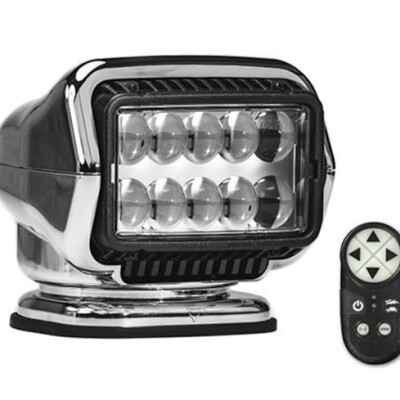 Golight Stryker ST Ledli Kablosuz Kumanda, 24V, Kromaj