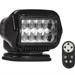 Golight Stryker ST Ledli Kablosuz Projektör, 12V, Siyah