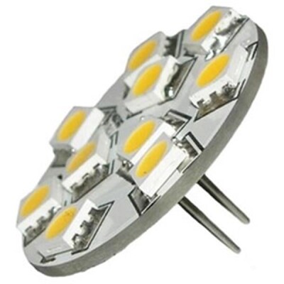 Led ampul 10 ledli 12/24v ortadan soketli