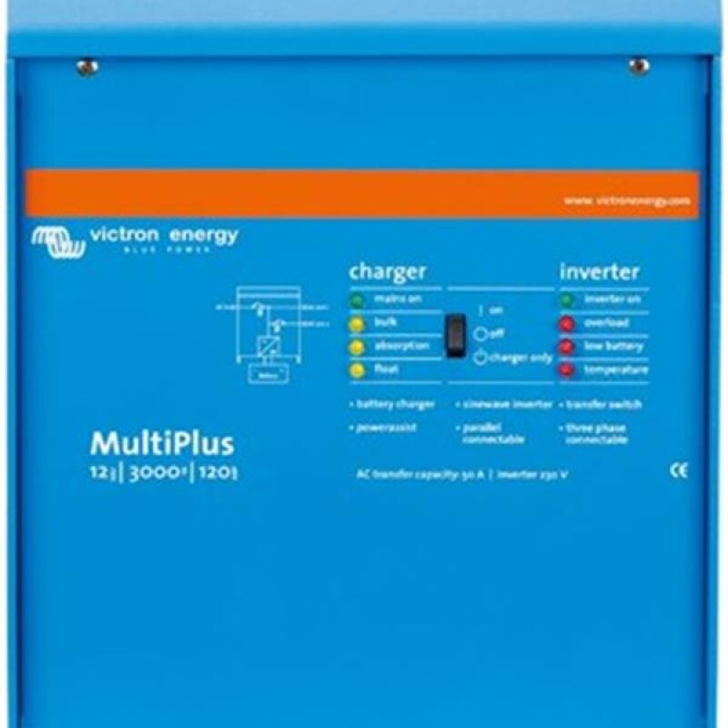 MultiPlus 12V/3000VA/120A-16A İnverter/Charger